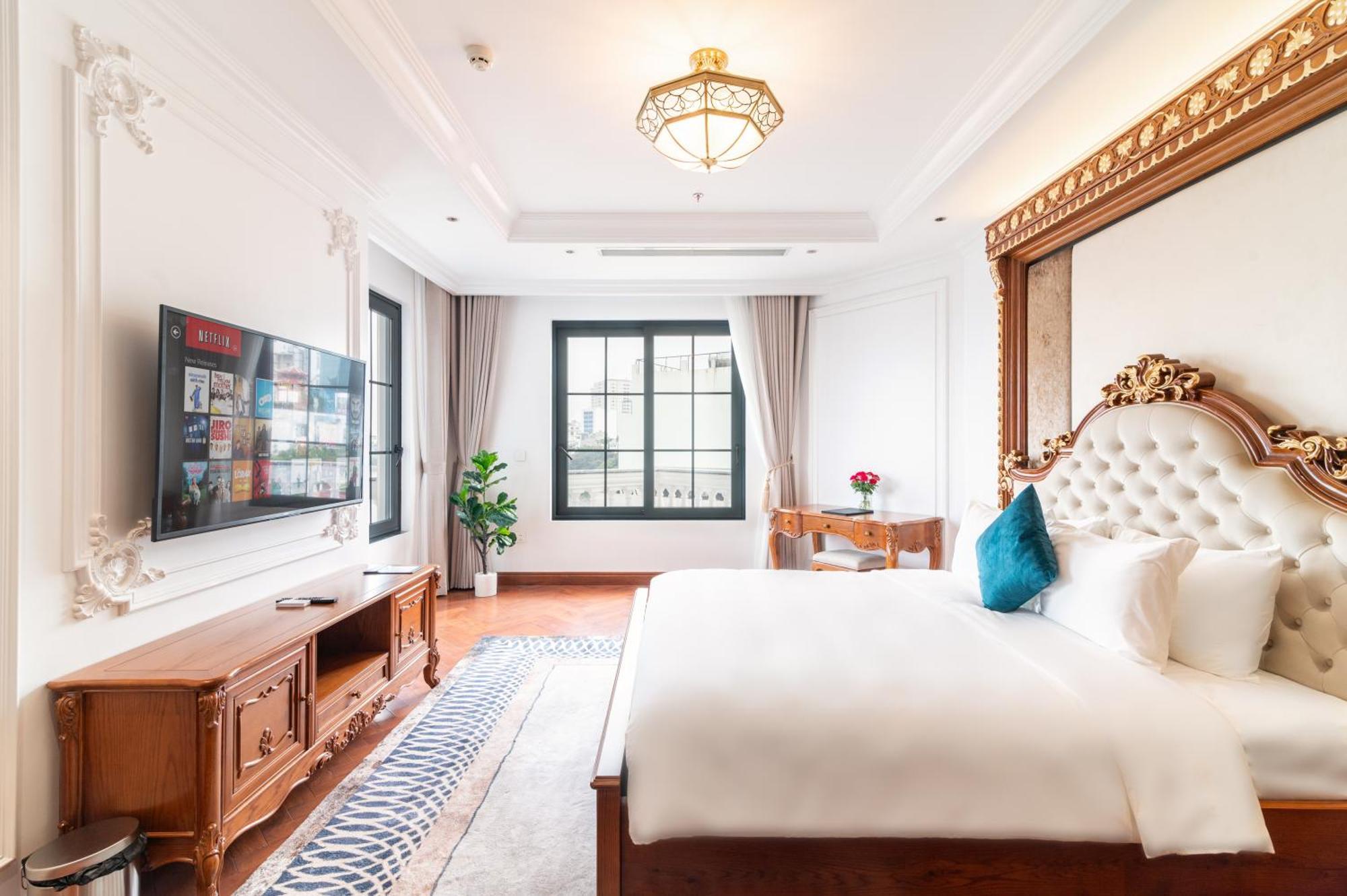 Luxe Paradise Suite Hotel Trich Sai Hanoi Exterior foto